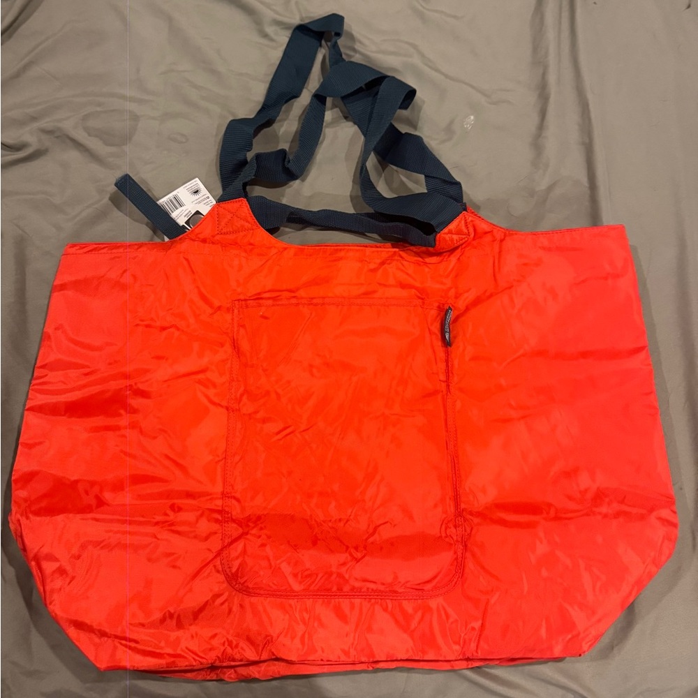 Orange 50lbs Handled, insulated Tote Bag - Picture 9 of 16